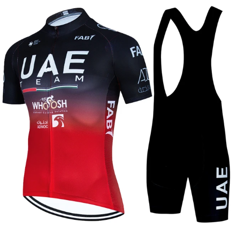 Completo Primaverile da Ciclismo UAE Team New 2025 Cycle Jersey Road Bike